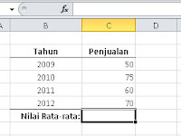 Mengenal Formula pada Excel - Part 10: Fungsi AVERAGE