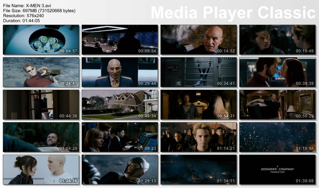 Series de televisión y Peliculas X Men 3 La Batalla Final