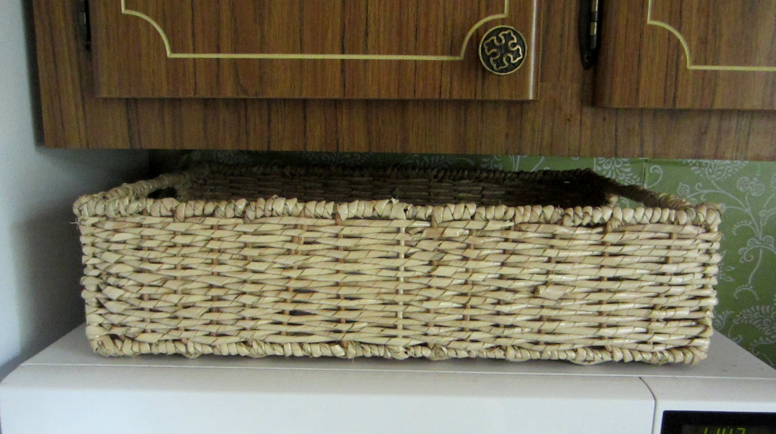A kitchen linens basket good home new for us