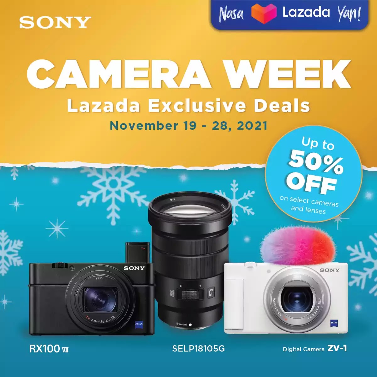 Sony Lazada Camera Week Sony Lazada Camera Week