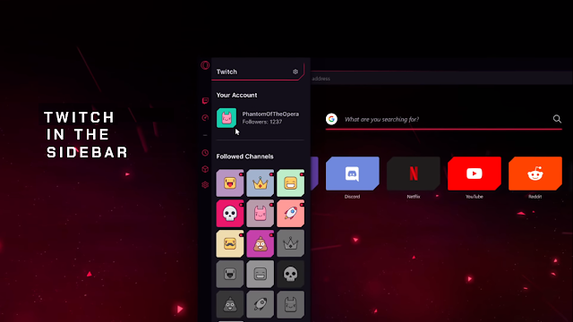 Opera GX- The World’s First “Gaming Browser”