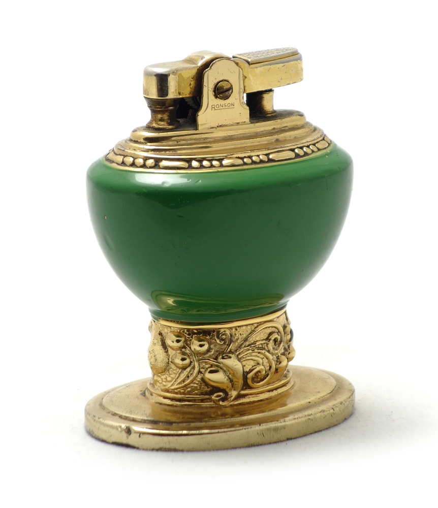 Table lighters collectors' guide Ronson Leona Table Lighter, 1949