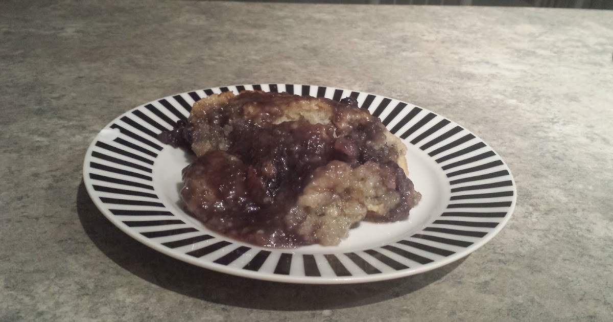 Les recettes de cuisine de Chantal POUDING CHÔMEUR AUX BLEUETS