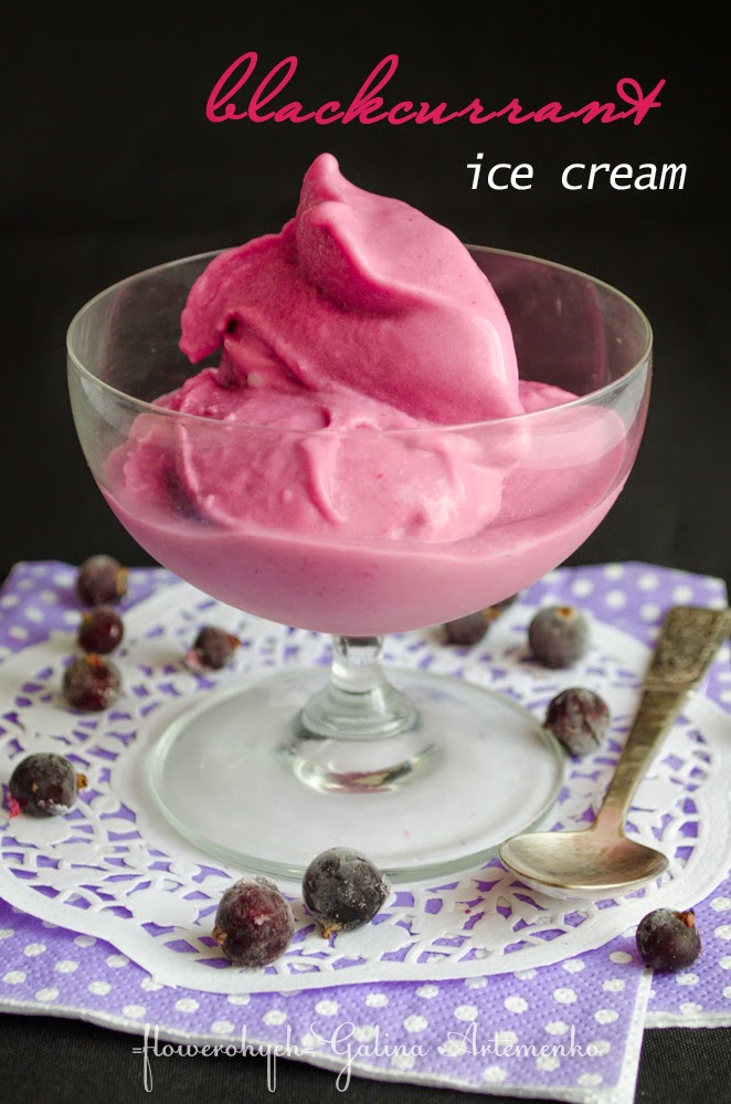 blackcurrant ice cream