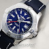 Breitling - Avenger GMT Blue Dial Stainless Steel with Canvas Leather 45m (New in Box)