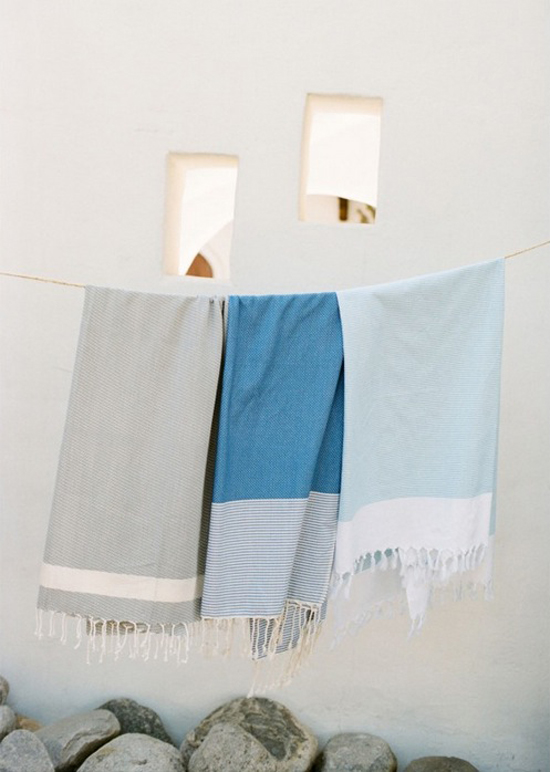 Nine Space bed and bath linens #fouta #towels