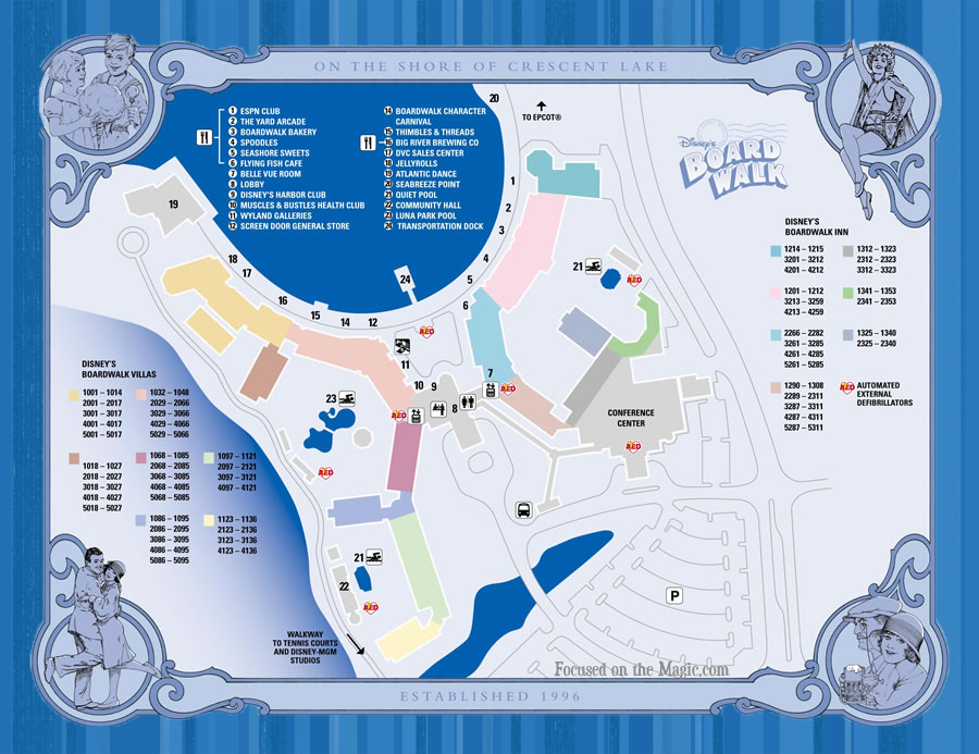 Deluxe Resorts ~ Disney's BoardWalk Resort | Focused on the Magic