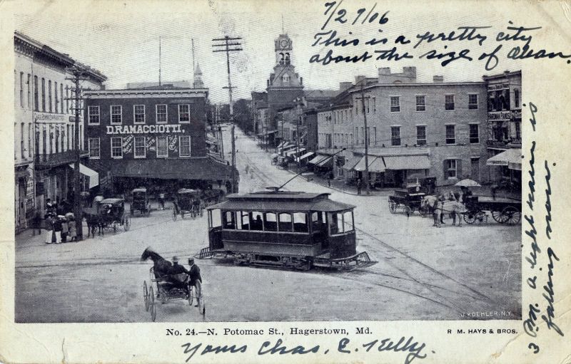 Rare and Amazing Photos Show Street Scenes of Maryland in the Early