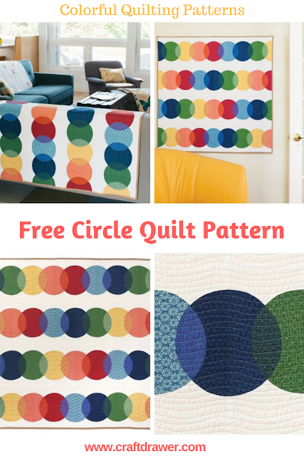  Free Colorful Circle Quilt Pattern Download