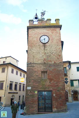 Torre del Pulcinella en Montepulciano