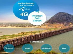 Telenor started 4G servcies in Andhrapradesh