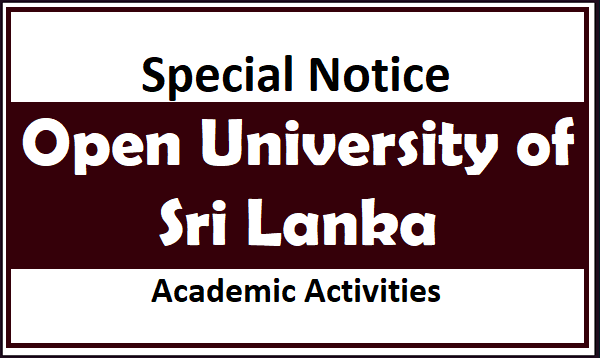Special Notice : Open University