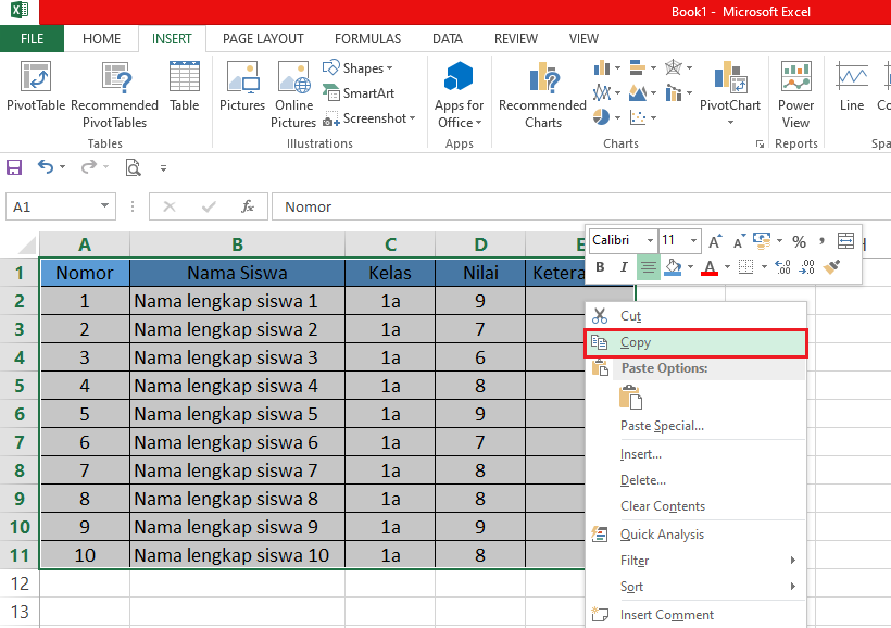Converting Excel to Word Offline
