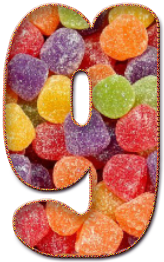 Alfabeto con gominolas. - Oh my Alfabetos!