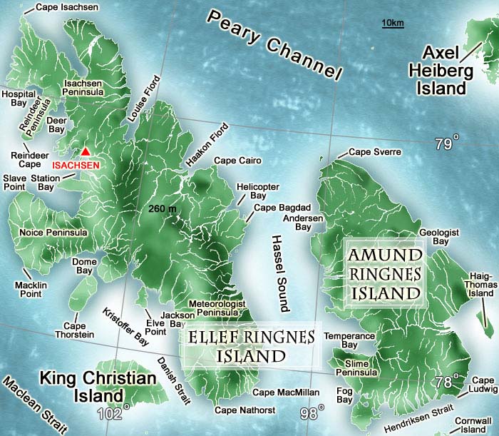 Архипелаг канадский арктический на карте северной америки. Эллеф-Рингнес. Амунд Рингнес Айленд. Аксель Хейберг остров на карте Северной Америки.