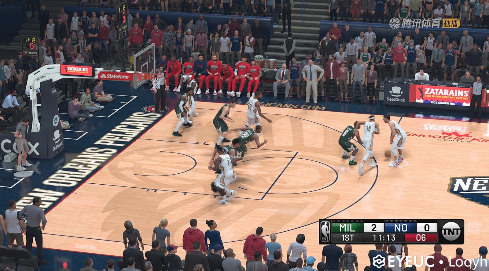 NBA 2K20 TNT Scoreboard v2.0 by Looyh