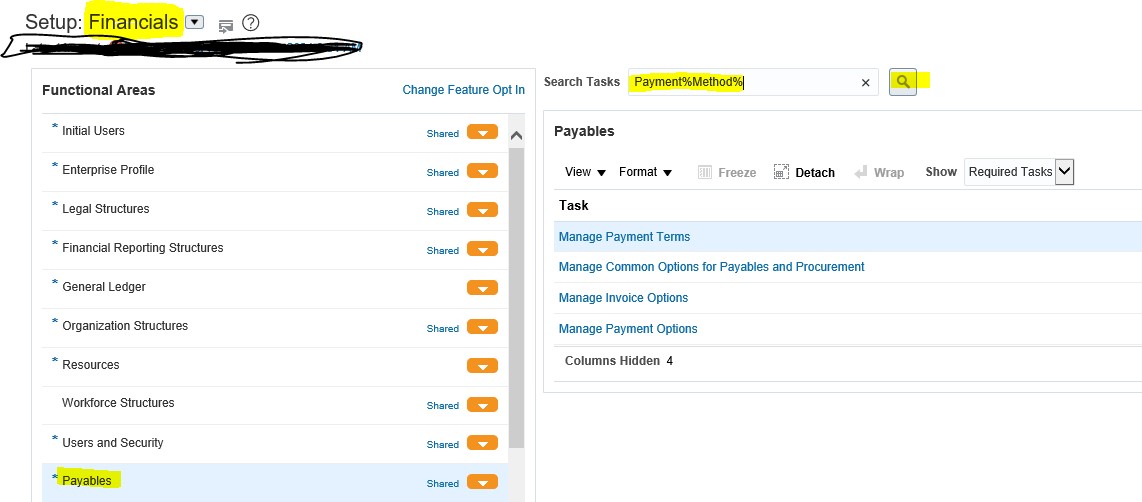 Oracle Application's Blog How to Create the Supplier Payment method in