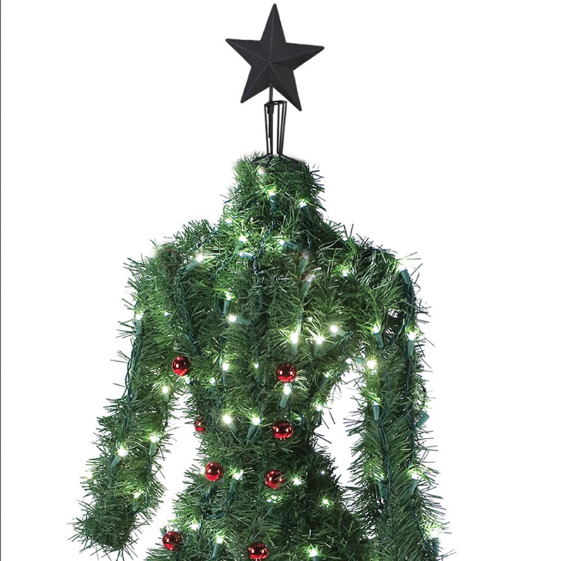 dress mannequin fashionable christmas tree