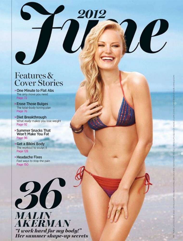 Malin Akerman Shows Off Bikini Body for June 2012 Shape Magazine