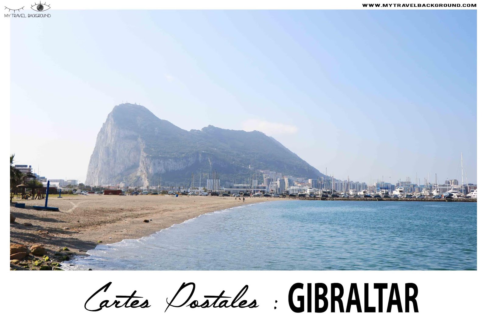 My Travel Background : carte postale de Gibraltar