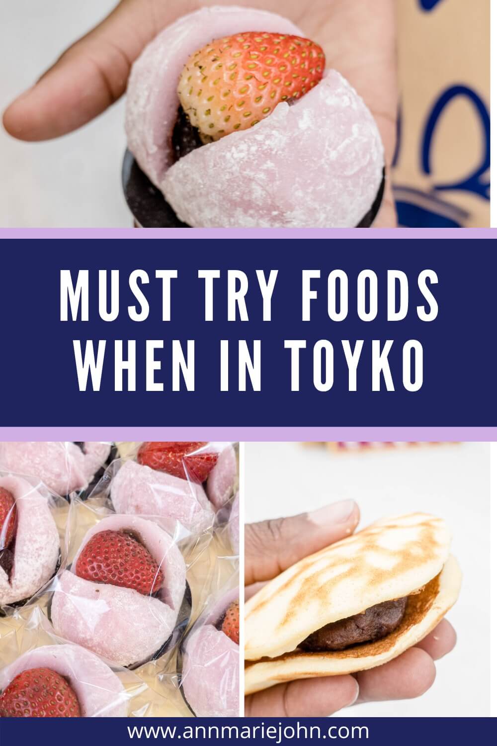 Must try foods when in Tokyo