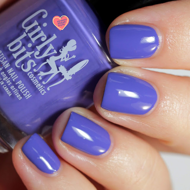 Girly Bits Purple Heyyyys swatch by Streets Ahead Style