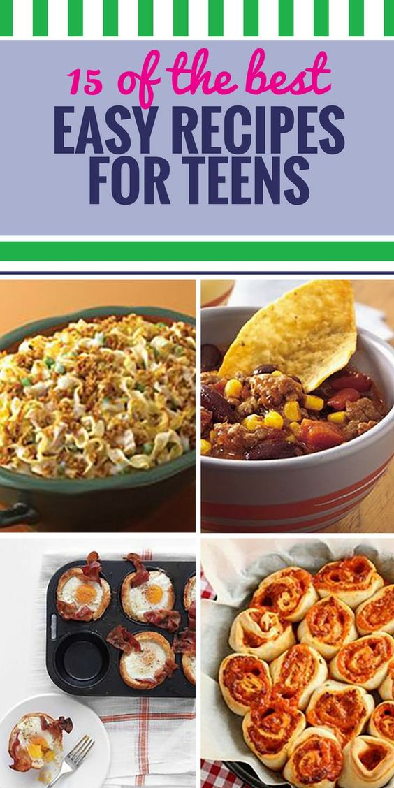 15 Easy Recipes for Teens Yummly Recipes
