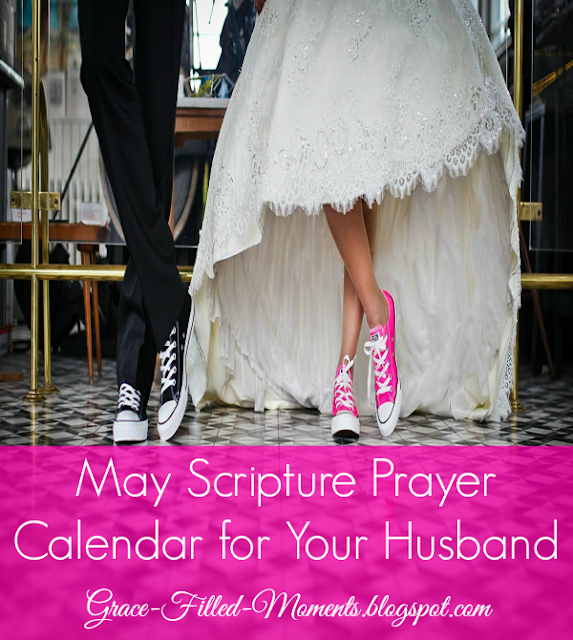 May Scripture Prayer Calendar for Your Husband