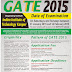 GATE 2015 Notification