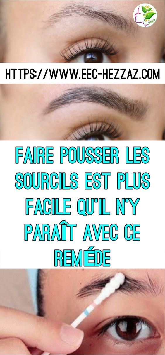 Faire pousser les sourcils est plus facile qu'il n'y paraît avec ce remède