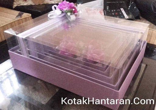 Kotak Hantaran Seserahan Mika Ungu Kotakhantaran Com