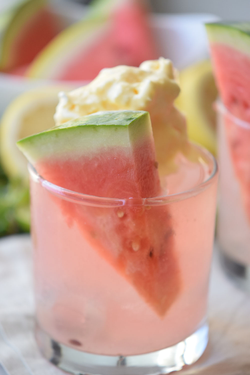 Watermelon Vanilla Floats
