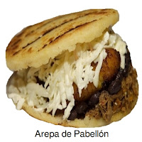 Arepa de Pabellón