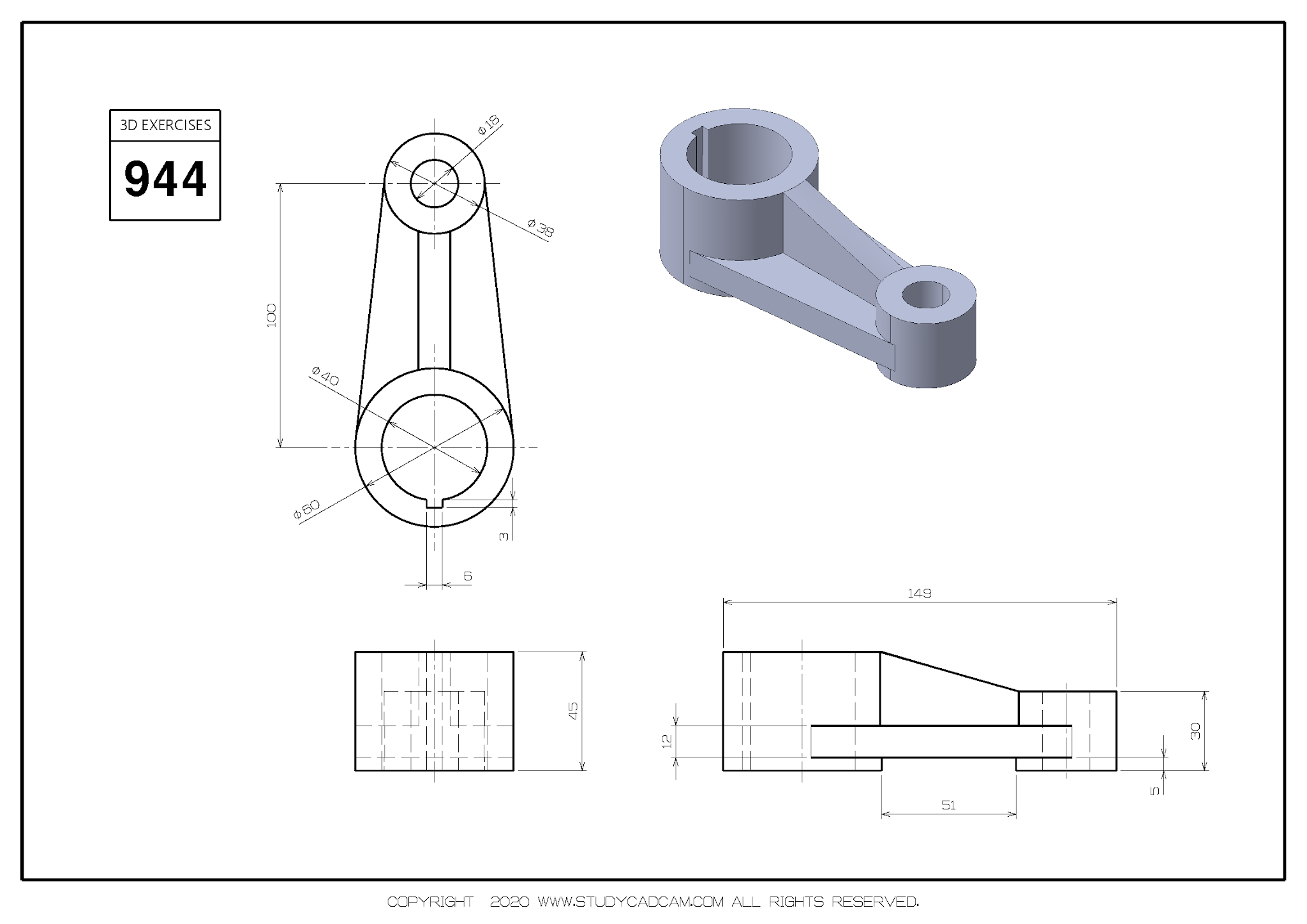 3d Cad Practice Drawings Ebpofe