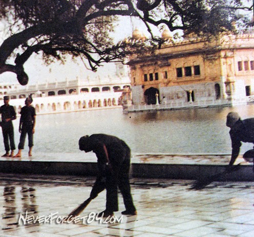 Operation Blue Star, Golden Temple, Amritsar, Punjab, India | Rare & Old Vintage Photos (1984)