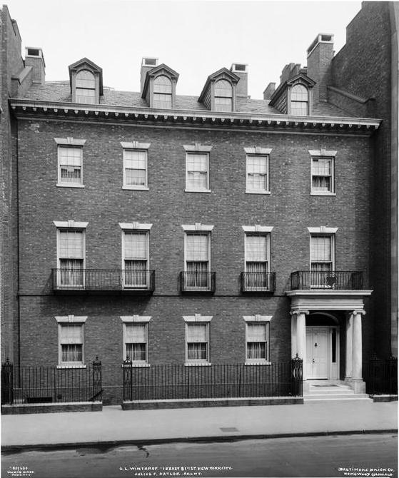 Daytonian in Manhattan The 1921 Winthrop House No. 15 East 81st Street