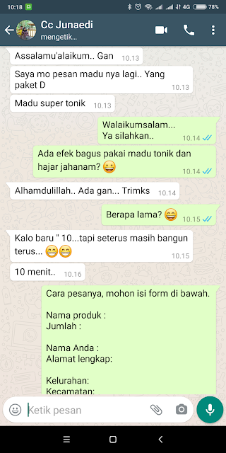 Testimoni Pengguna Madu Super Tonik Terbaru Update 2020 Madu Kuat Pria Ereksi