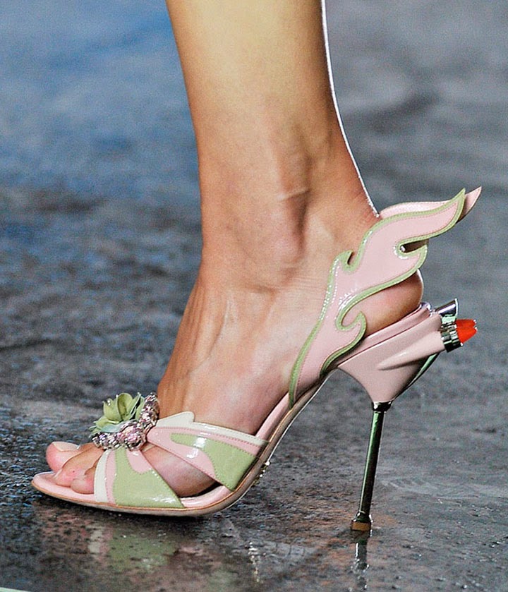 prada sneaker heels