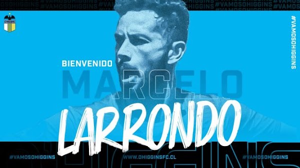 Oficial: O'Higgins, firma Larrondo