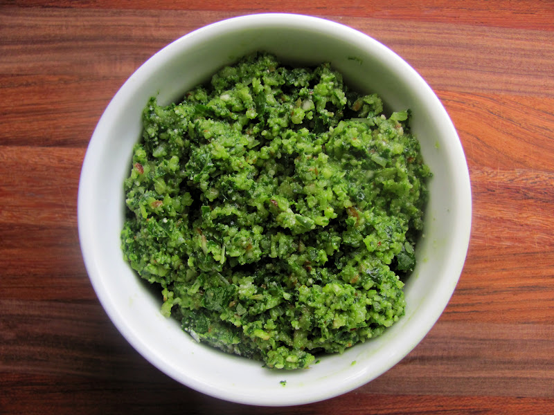 Sweet Domesticity Radish Leaf Pesto