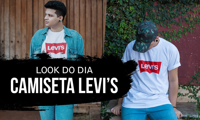 Look do dia: Camiseta Logomania Levi's