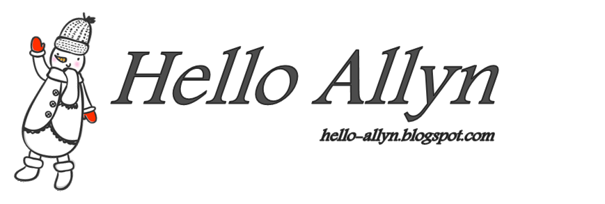 Hello Allyn