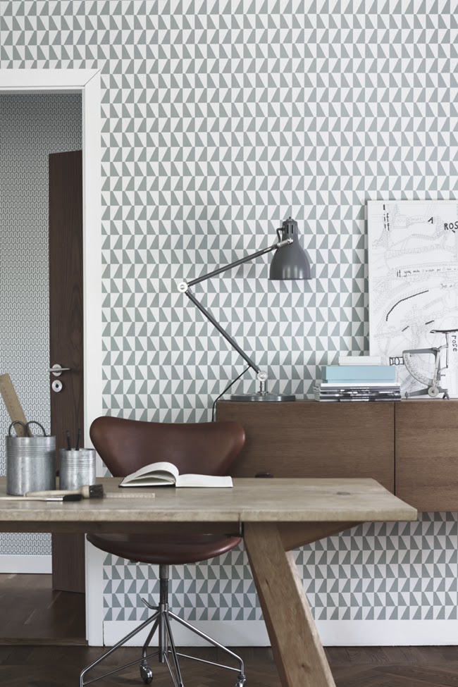 Wallpapers by Scandinavian designers Anna G.