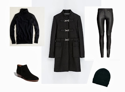 Robin M Anderson: Winter Uniform: Black on Black on Black (and repeat)