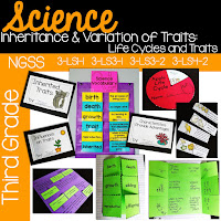 3rd Grade Inheritance and Variation of Traits: Life Cycles and Traits NGSS Unit