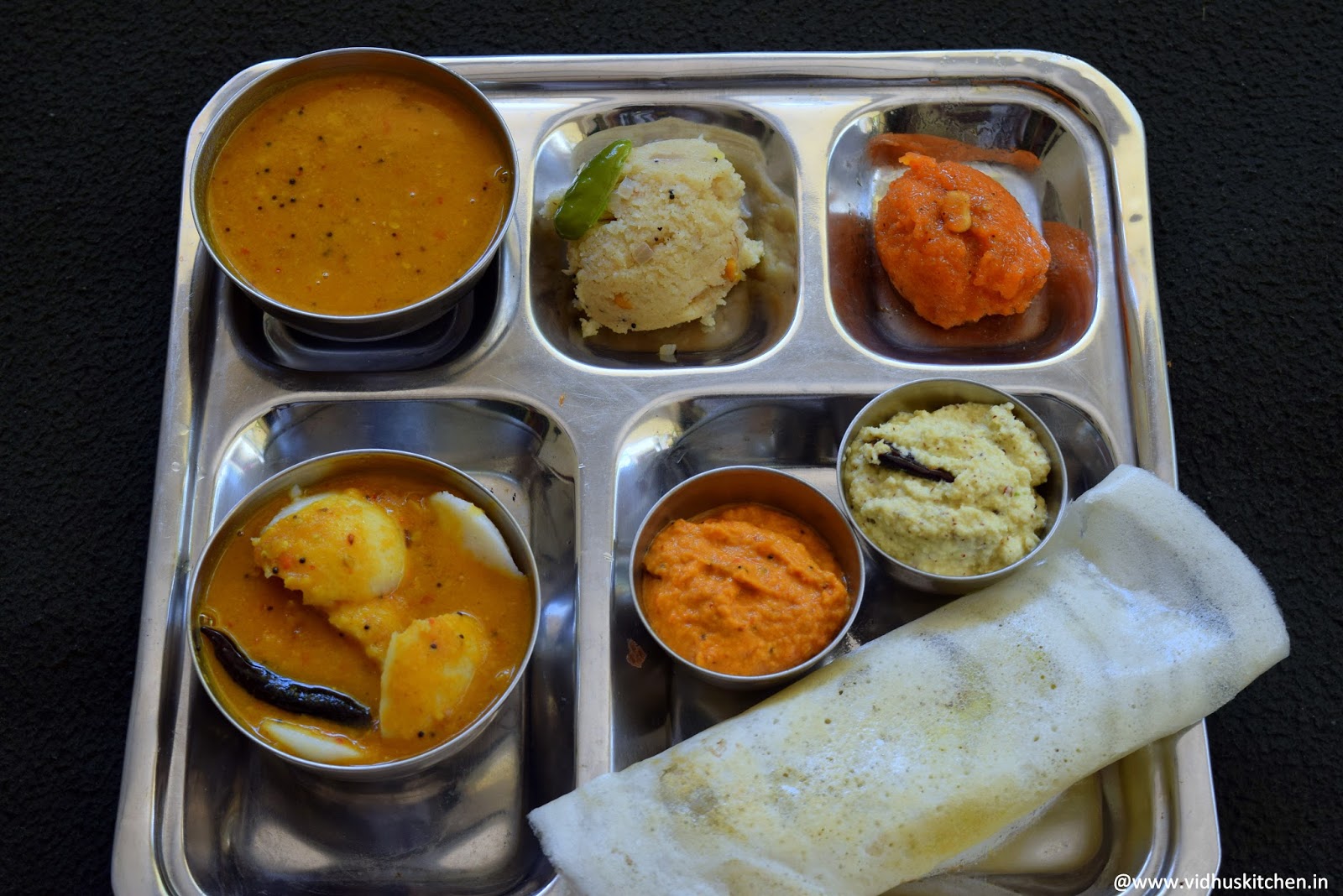 Vidhu S Kitchen Saravana Bhavan Style Mini Tiffin