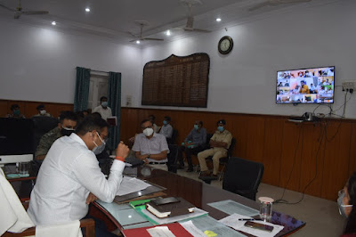 Gaya DM and SSP: पंचायत चुनाव 2021 की तैयारी, Panchayat elections 2021 preparation, AnjNewsMedia