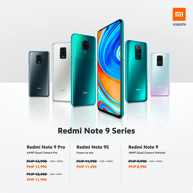 Xiaomi And Mi Store Ph Cuts Prices Of Redmi Note 9 Series All Metal