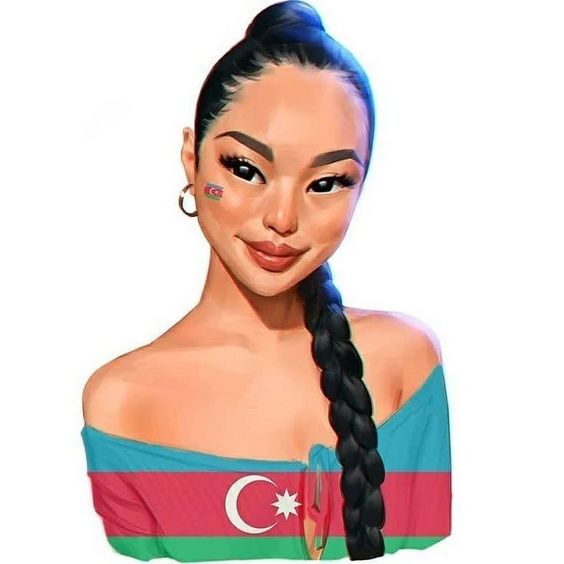 Azerbaycan Cumhuriyetinin Devlet Bayrağı Gününe Özel Profil Ve Kapak Fotoğrafları.  Bayanlar İçin