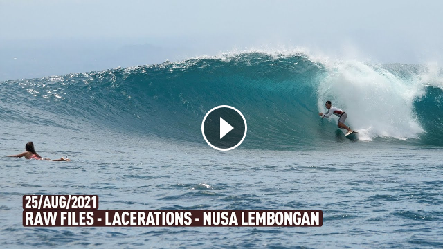 The Easiest Right-Hander Tube in Indo - Lacerations - Nusa Lembongan - RAWFILES - 25 AUG 2021 - 4K
